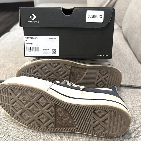 Platform Converse Sneakers size 8 Womens - Picture 3 of 5